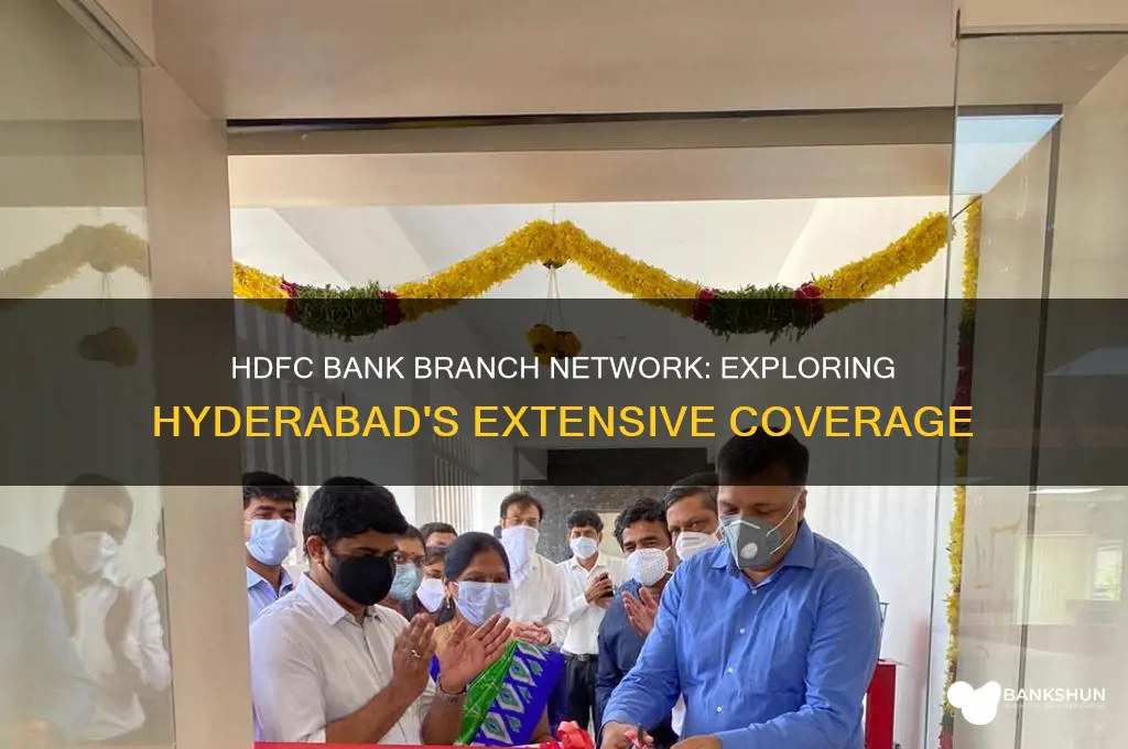 how many hdfc bank branches in hyderabad