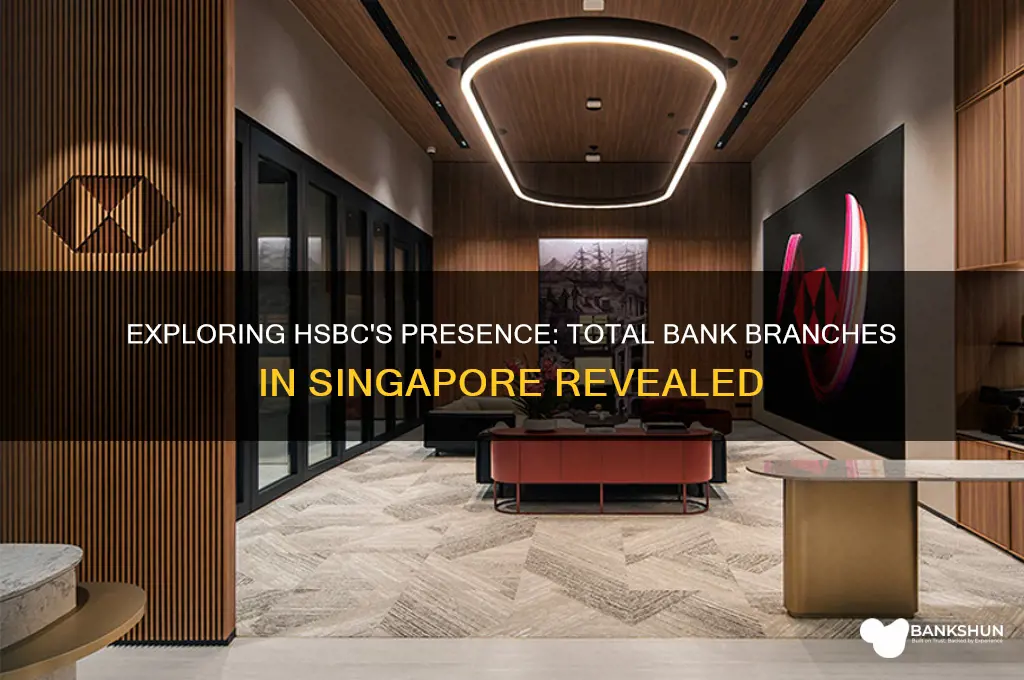 how many hsbc bank branches in singapore