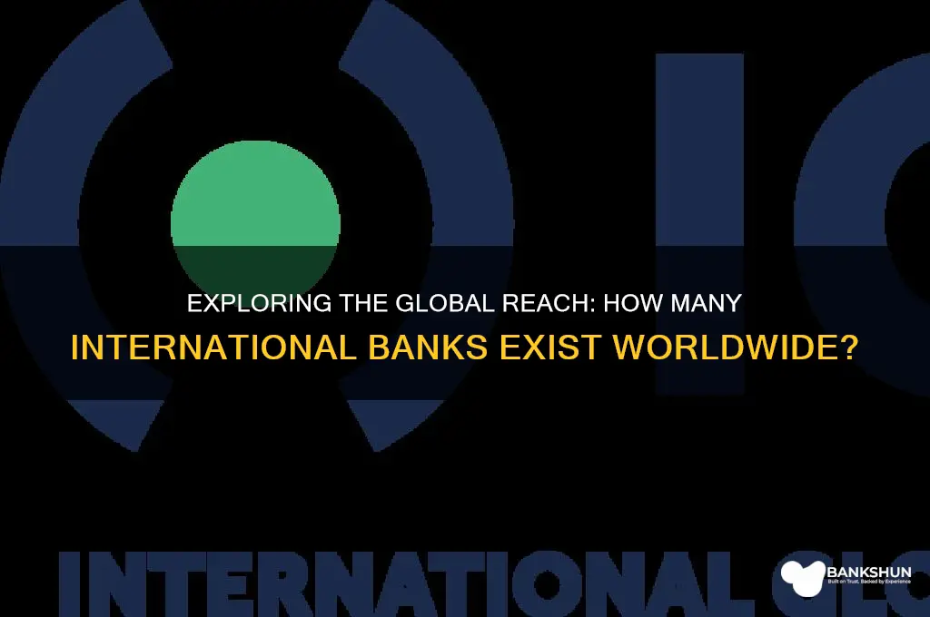 how many internatioal banks in the world