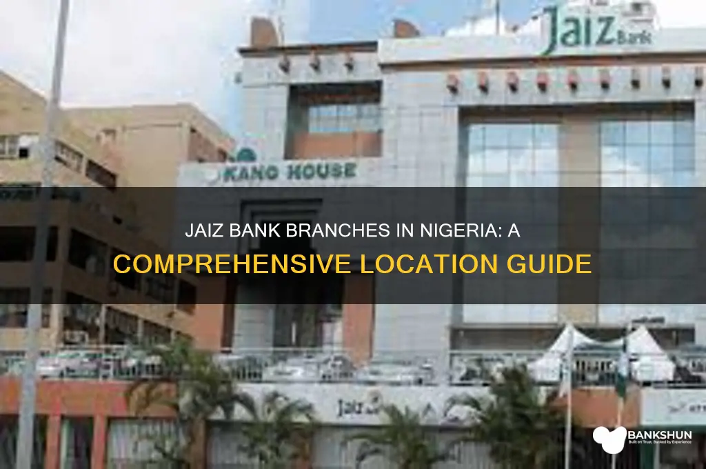 how many jaiz bank branches in nigeria