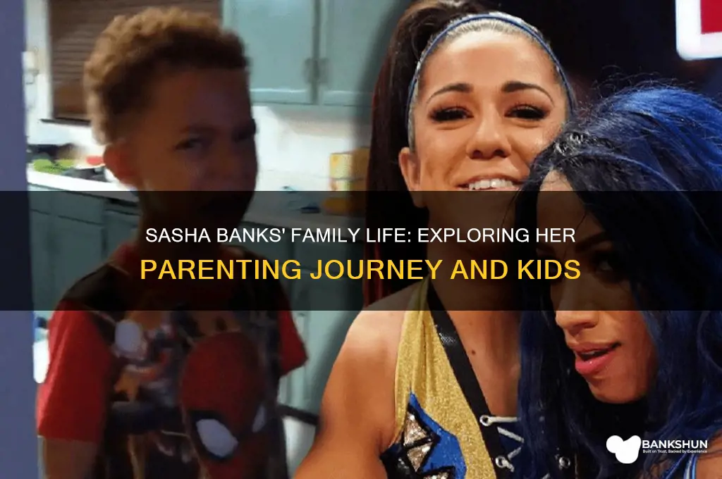 how many kids does sasha banks have