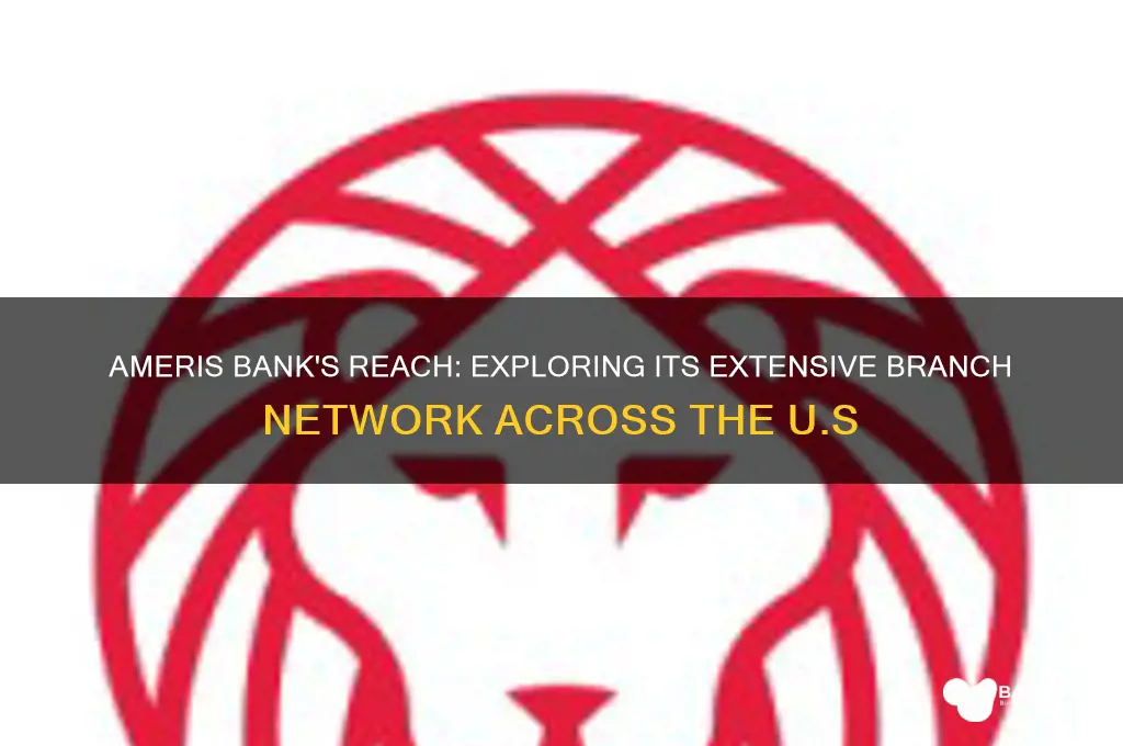 how many locations does ameris bank have