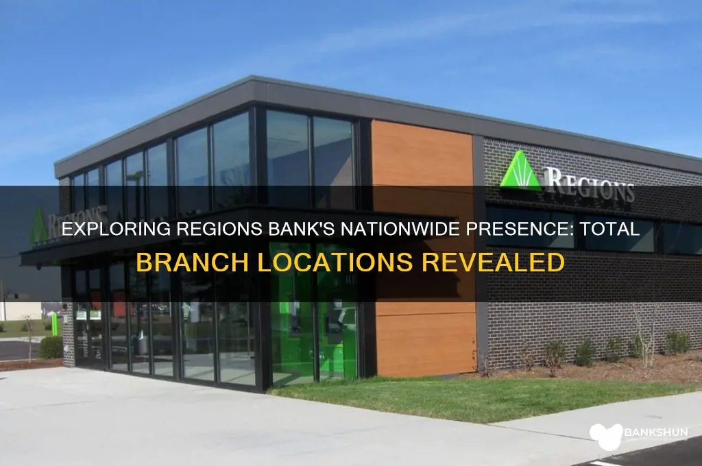 how many locations does regions bank have