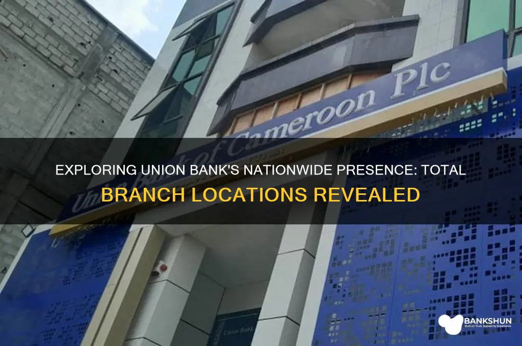 how many locations does union bank have