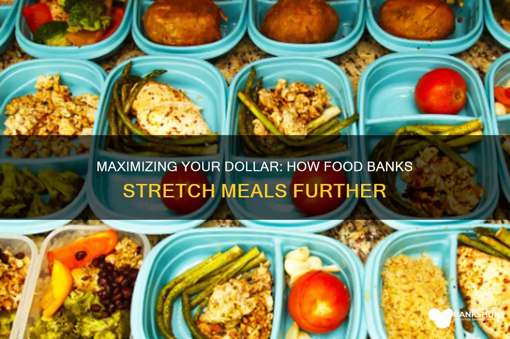 how many meals your dollar food bank