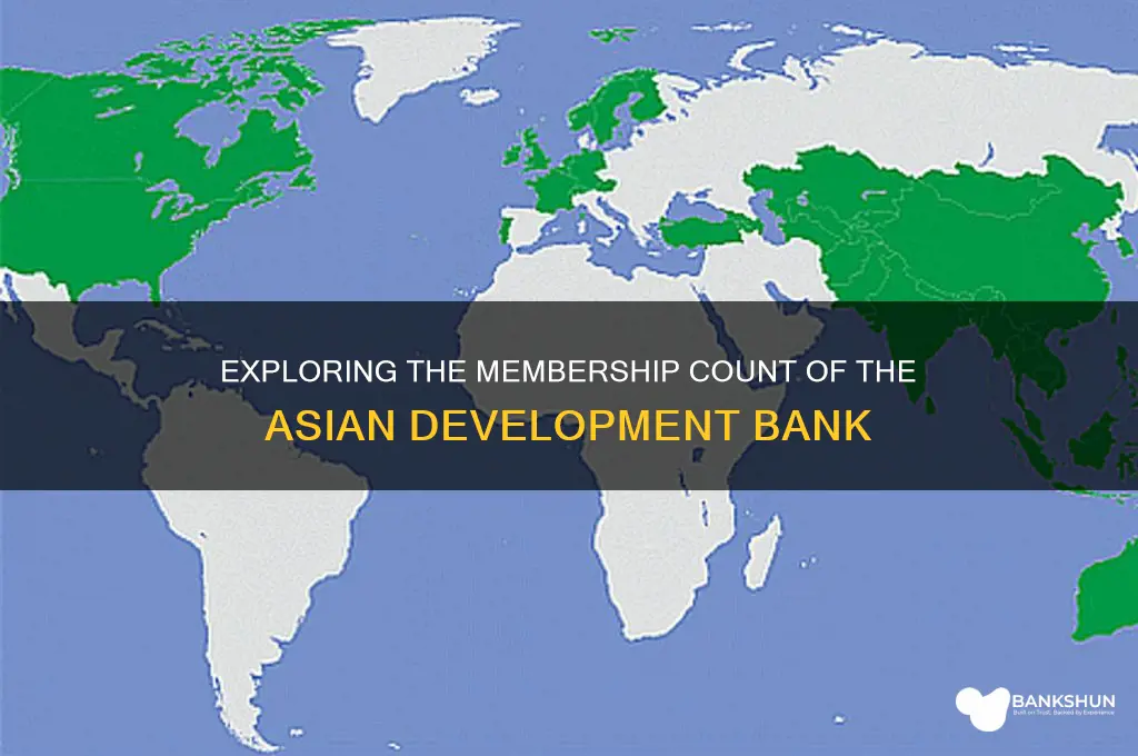 how many members in asian development bank
