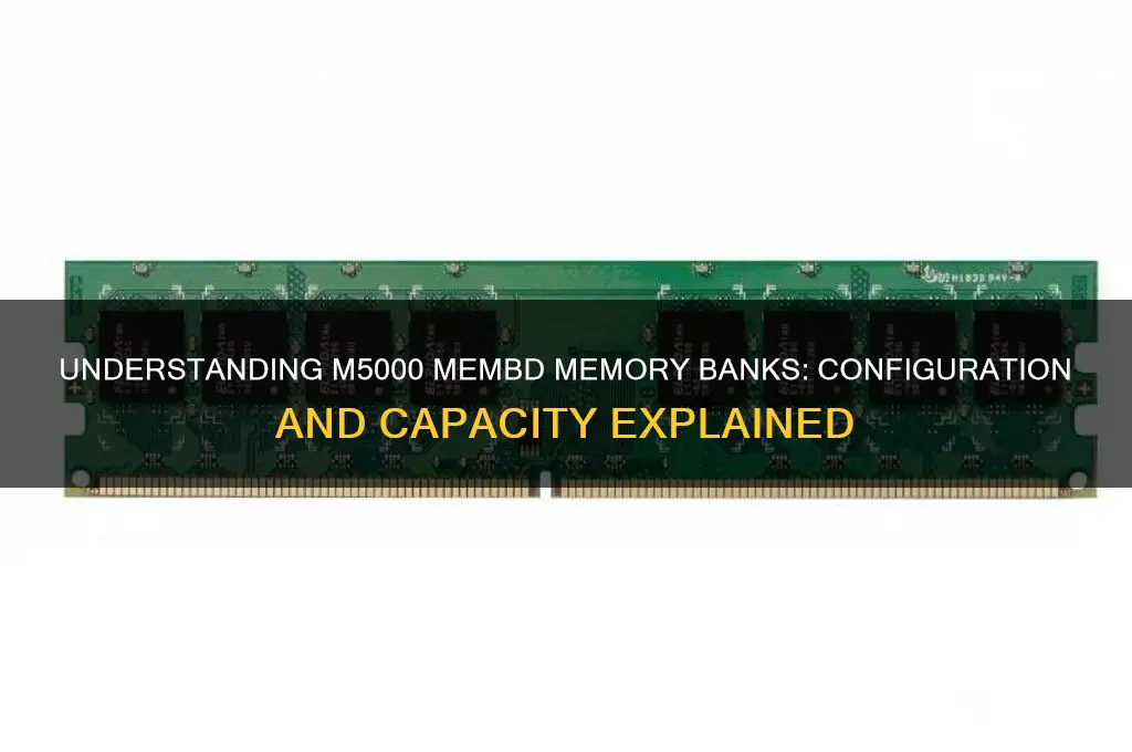 how many memory banks per m5000 membd