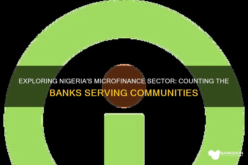 how many microfinance banks are in nigeria