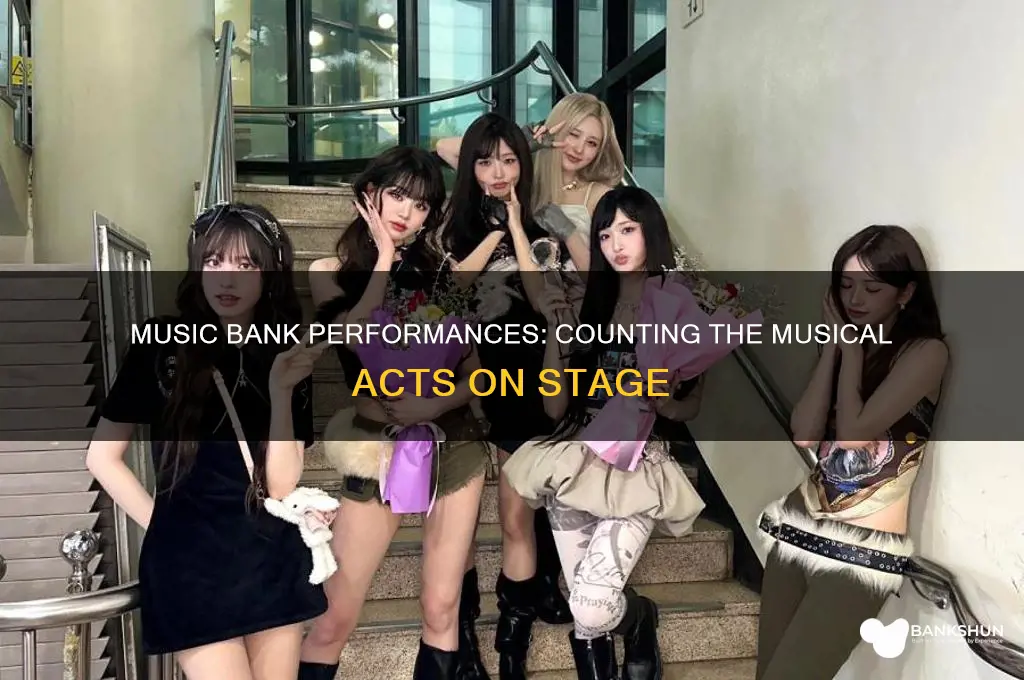 how many musicial performances on music bank