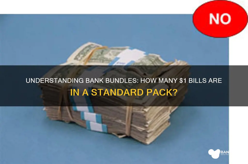 how many ones in a bank bundle