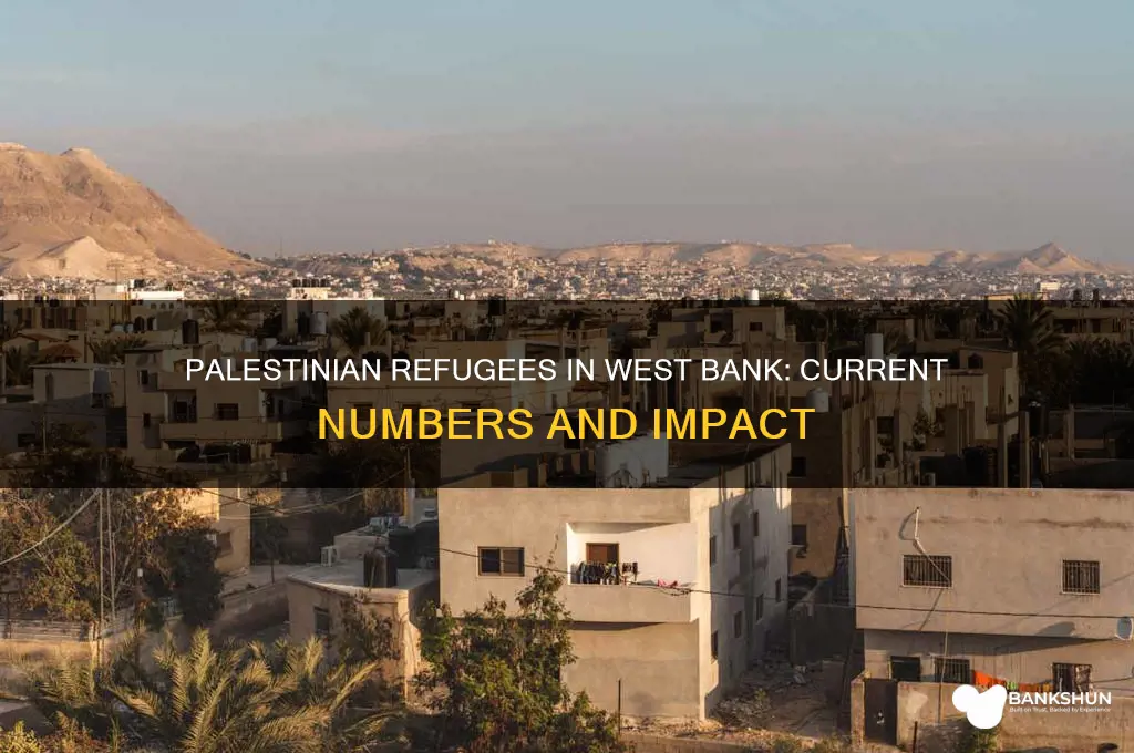 how many palestinian refugees in west bank