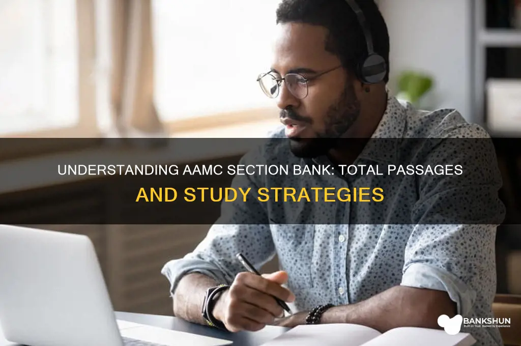 how many passages in section bank aamc