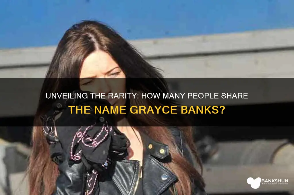how many people are named grayce banks