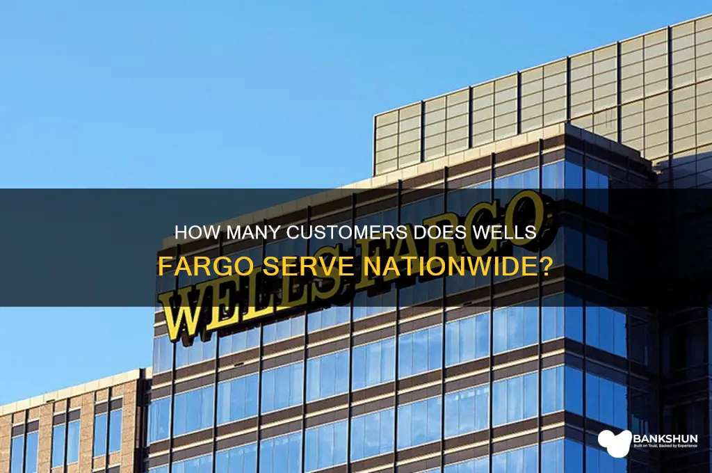 how many people bank at wells fargo