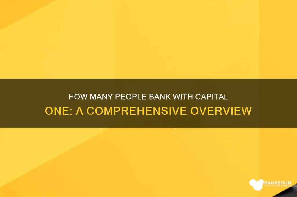 how many people bank with capital one