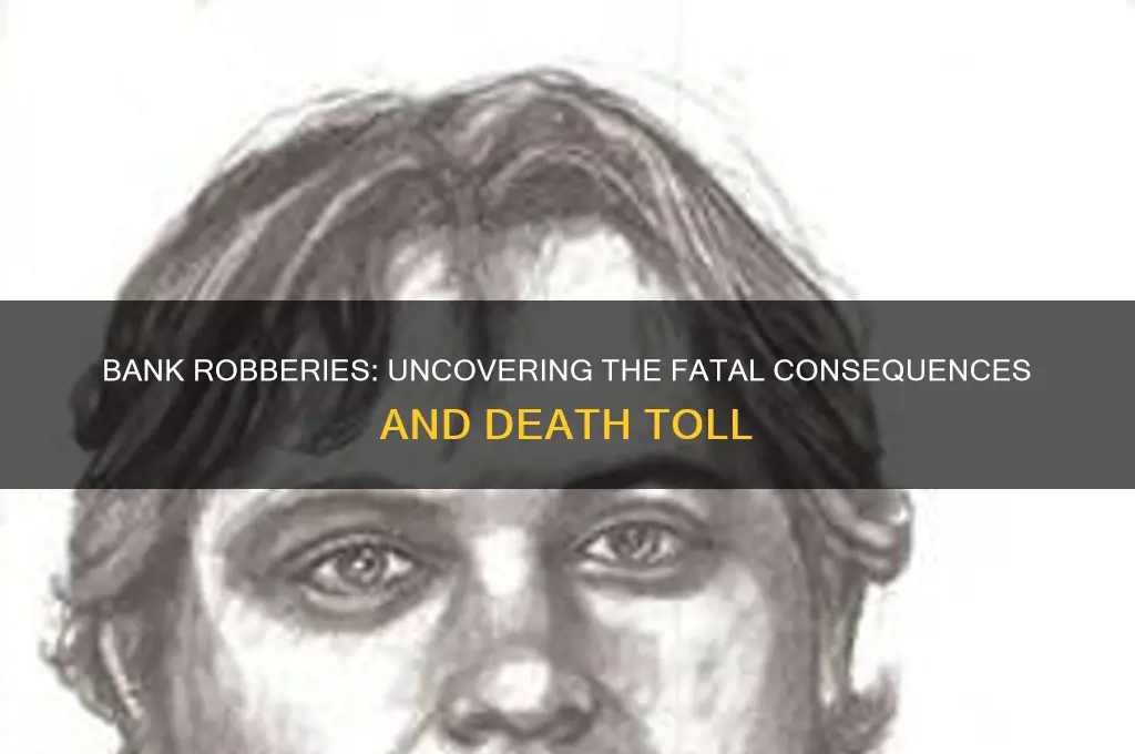 how many people die from bank robberies