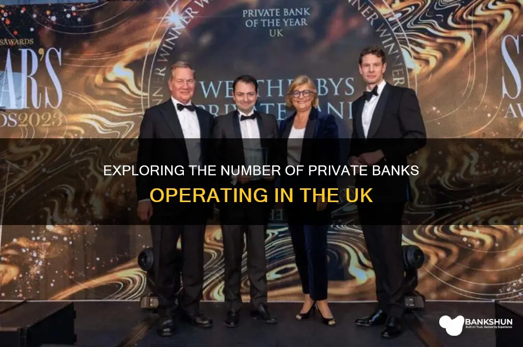 how many private banks in the uk