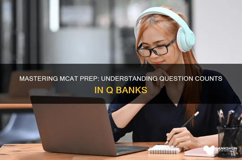 how many questions in mcat q banks