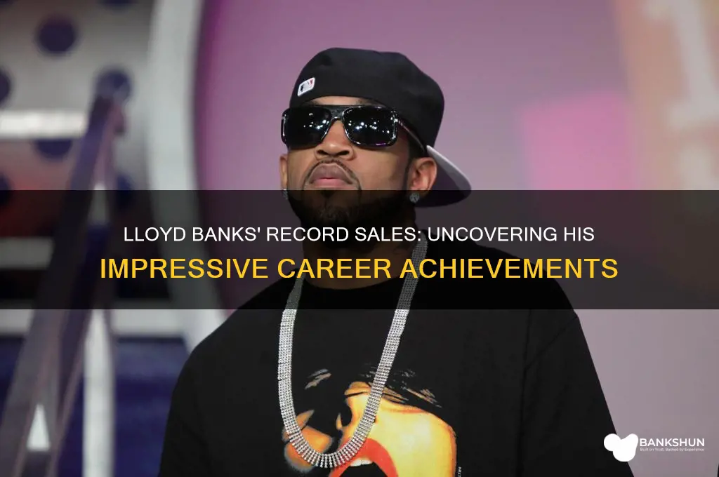 how many records has lloyd banks sold