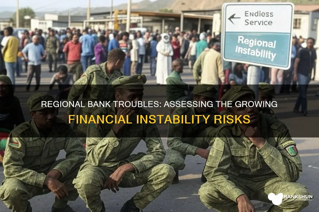 how many regional banks are in trouble