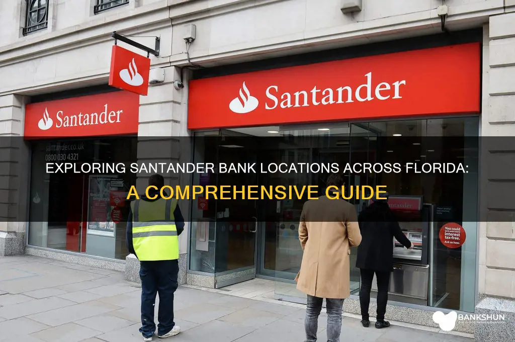 how many santander banks are in florida