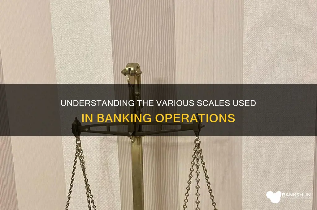 how many scales are there in bank