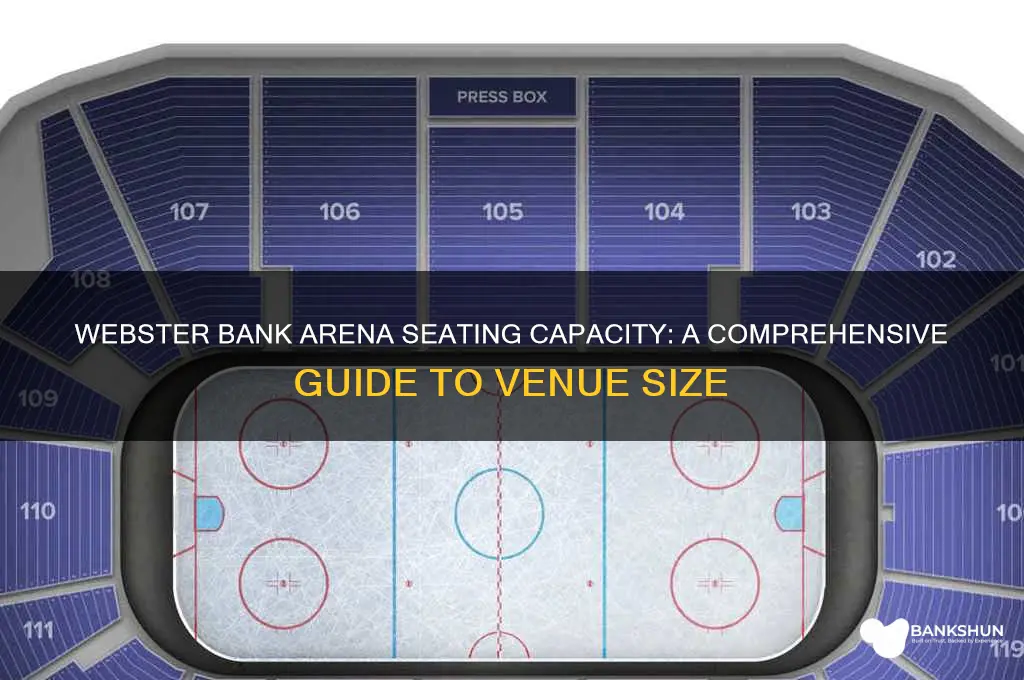 how many seats in webster bank arena