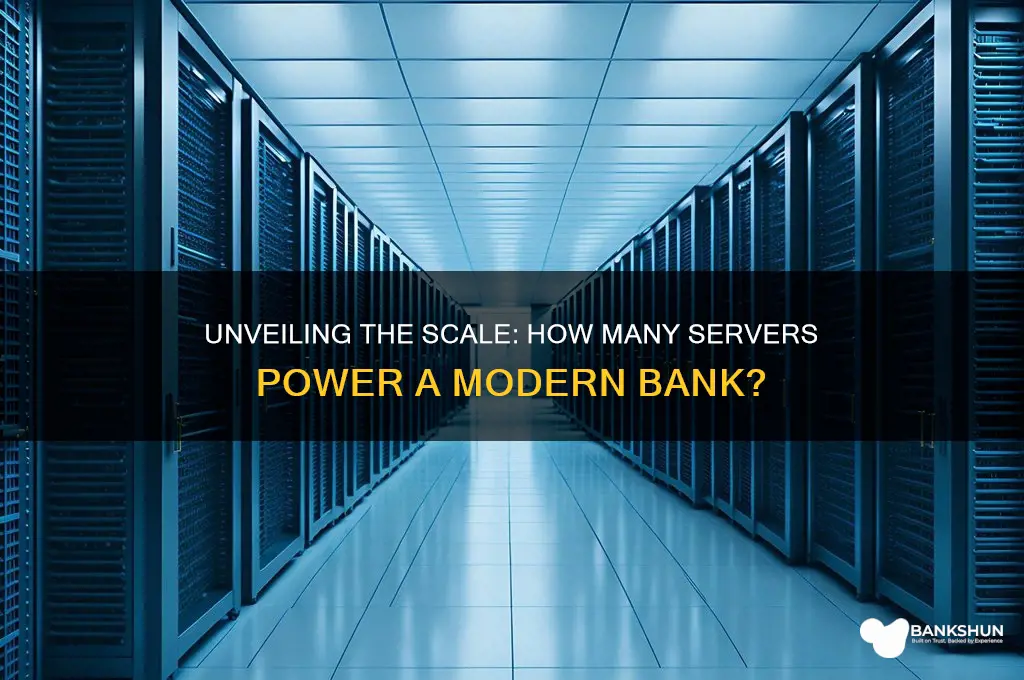 how many servers does a bank have