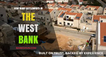 Exploring the West Bank: Uncovering the Number of Settlements