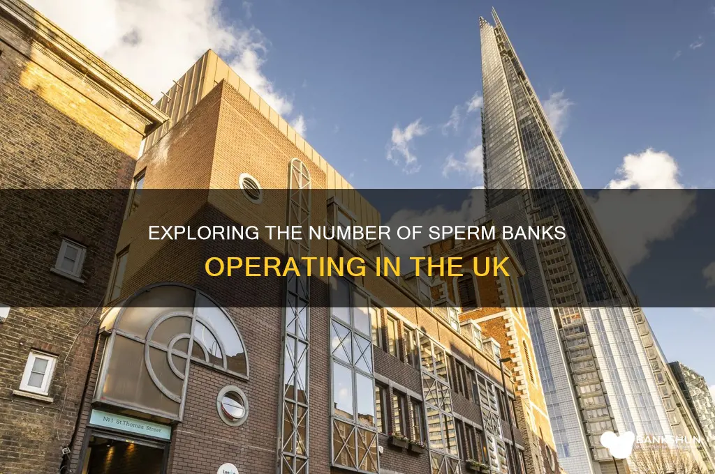 how many sperm banks in the uk
