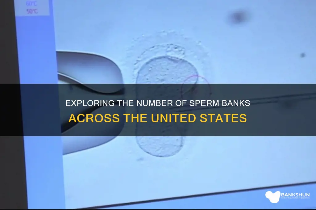 how many sperm banks in the us