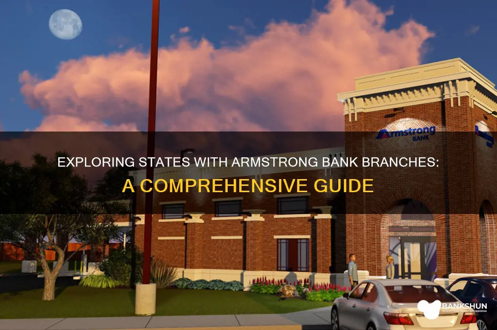 how many state have an armstrong bank