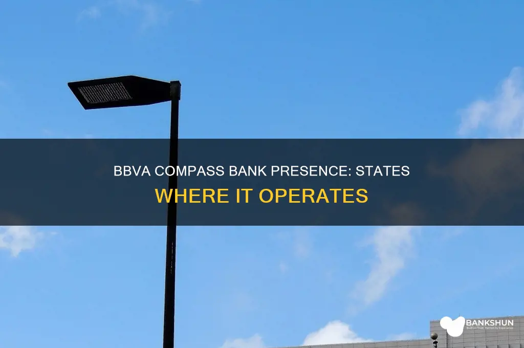 how many states have bbva compass bank