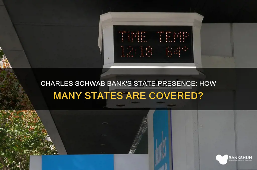 how many states is charles schwab bank