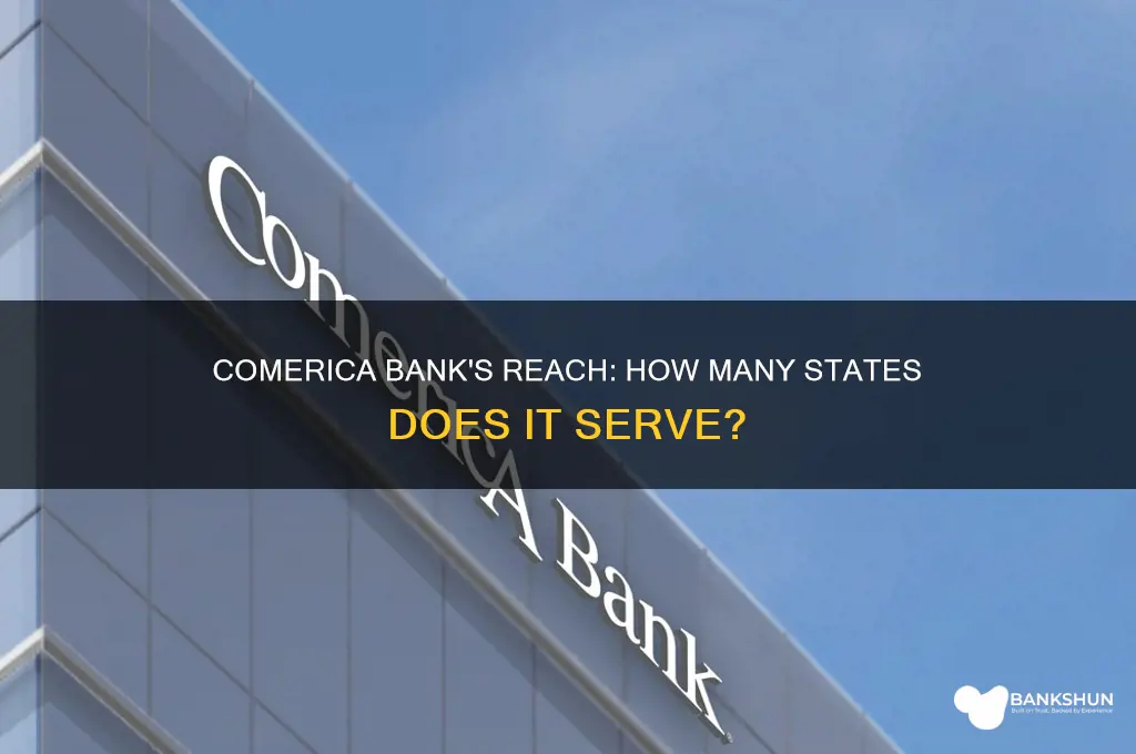 how many states is comerica bank in