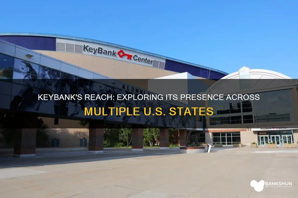 how many states is key bank in
