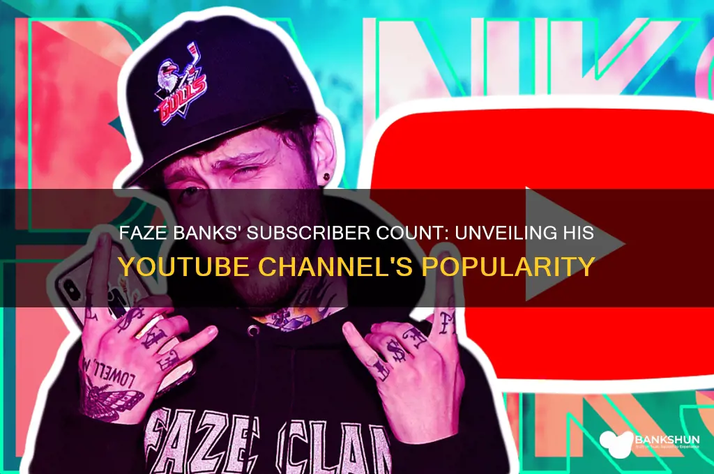 how many subscribers does faze banks have