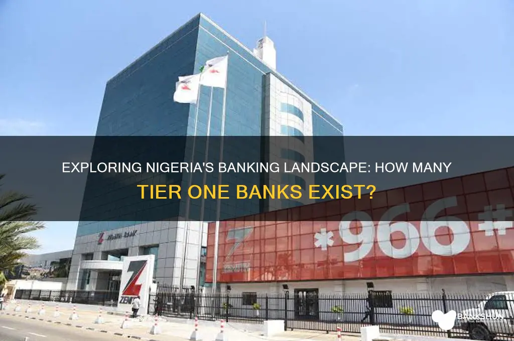how many tier one banks in nigeria