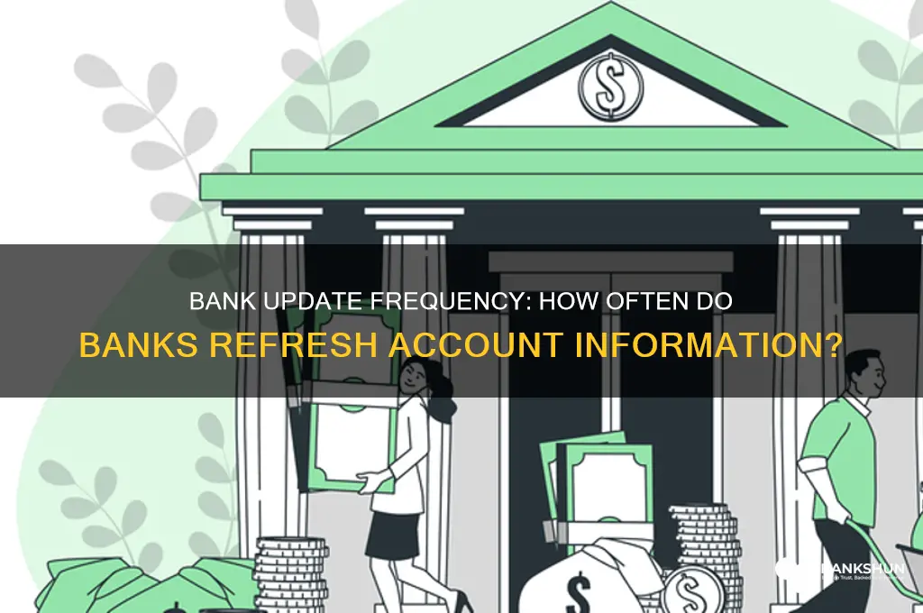 how many times does a bank update