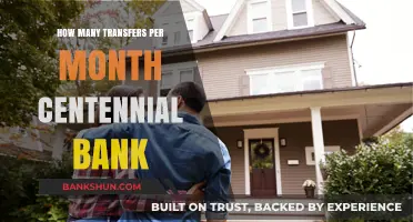 Centennial Bank Monthly Transfer Limits: What You Need to Know