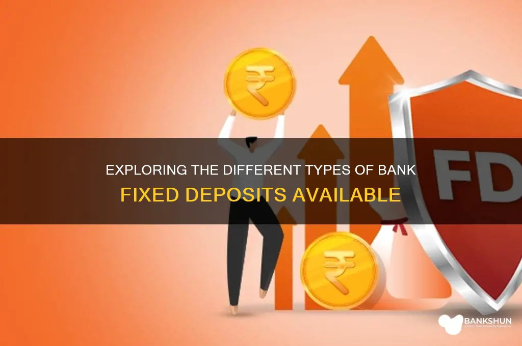 how many types of fd in bank