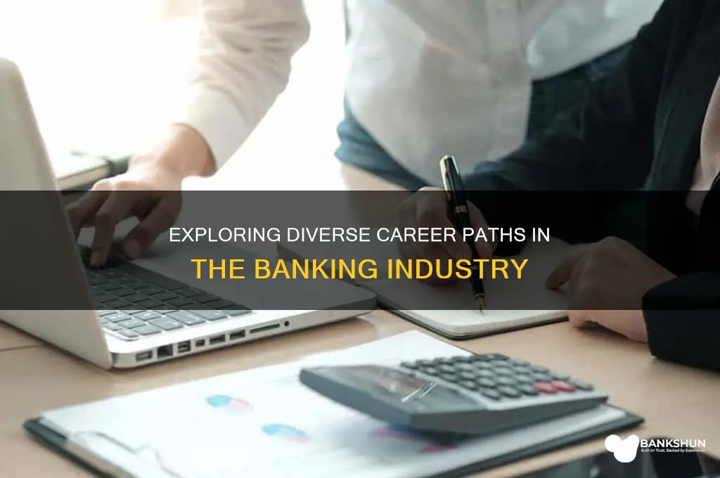 how many types of jobs in banking