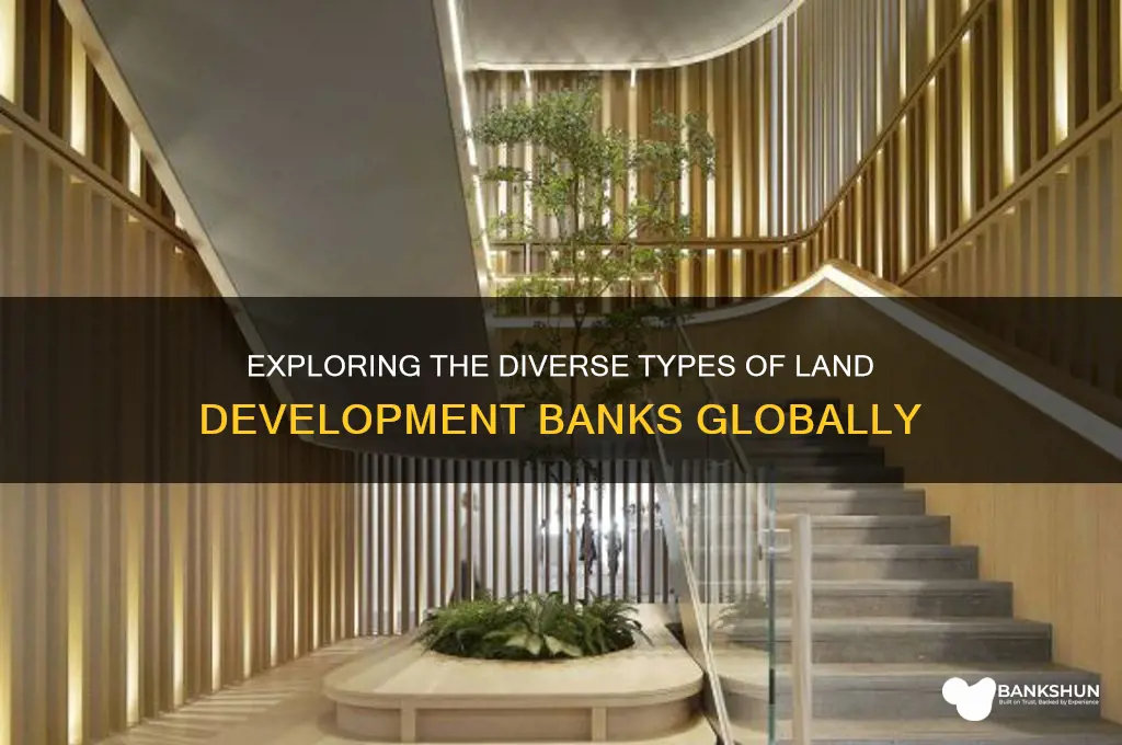 how many types of land development bank