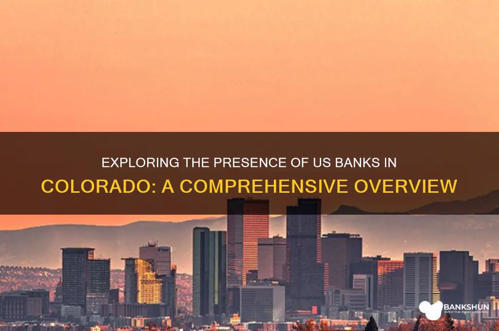 how many us banks are in colorado