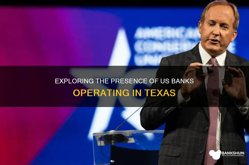 how many us banks are in texas