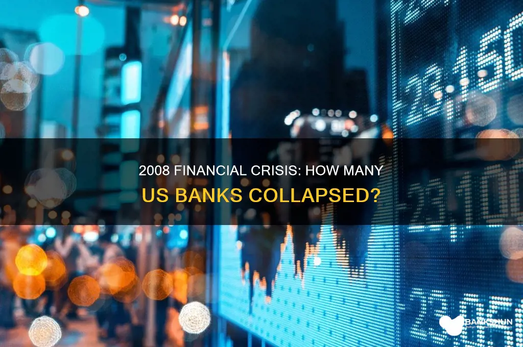 how many us banks failed in 2008