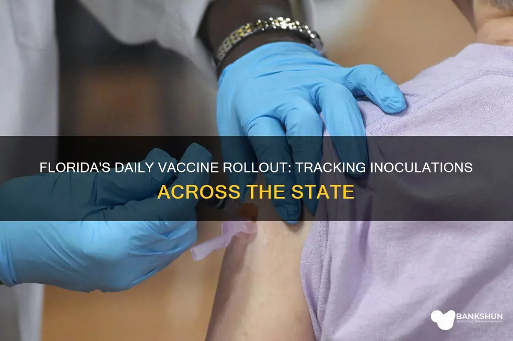 how many vaccines per day in florida
