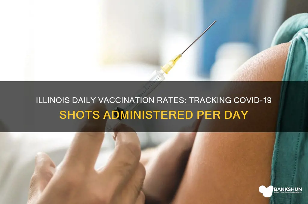 how many vaccines per day in illinois