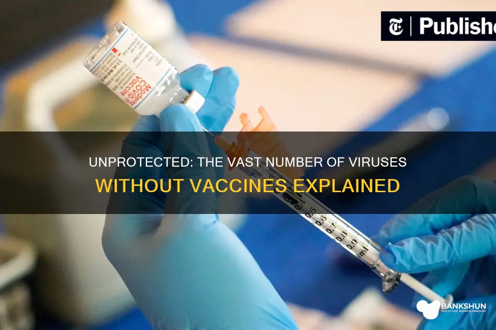 how many viruses do not have vaccines