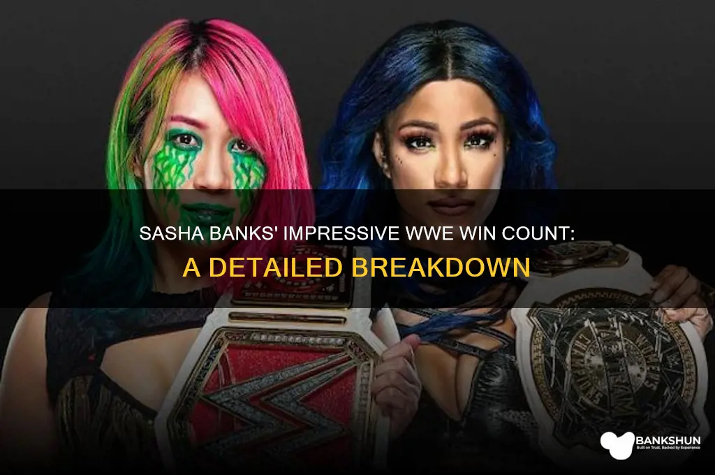 how many wins does sasha banks have